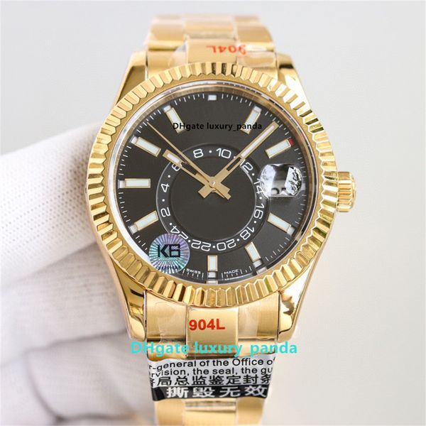 watch men's luxury automatic watch 42mm silvery gold 2813 movement 904l sapphire waterproof ceramic luminous fashion watches sky -a, Slivery;brown
watch men's luxury automatic watch 42mm silvery gold 2813 movement 904l sapphire waterproof ceramic luminous fashion watches sky -a, Slivery;brown