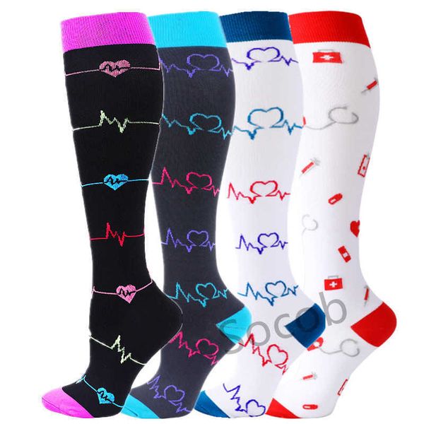 5pc socks hosiery compression stocking nurses knee high running socks pressure socks sports circulation athletic varicose veins women travel, Black;white
5pc socks hosiery compression stocking nurses knee high running socks pressure socks sports circulation athletic varicose veins women travel, Black;white