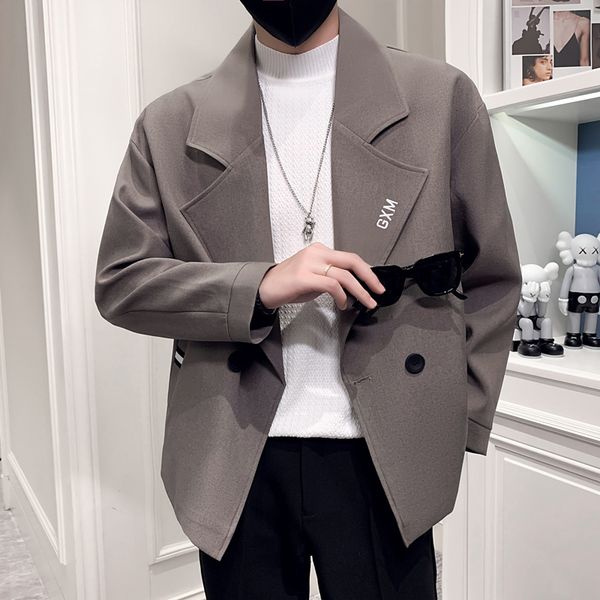 men's suits blazers british style for men embroidery suit jacketsmale slim fit fashion business leisure plus size 3xl 230222, White;black
men's suits blazers british style for men embroidery suit jacketsmale slim fit fashion business leisure plus size 3xl 230222, White;black
