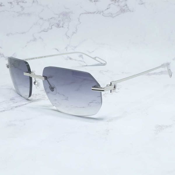 metal sunglasses men rimless vintage sun glasses shades eyewear desinger brand protect decoration trending new fashion factory sun glasses 7, White;black
metal sunglasses men rimless vintage sun glasses shades eyewear desinger brand protect decoration trending new fashion factory sun glasses 7, White;black