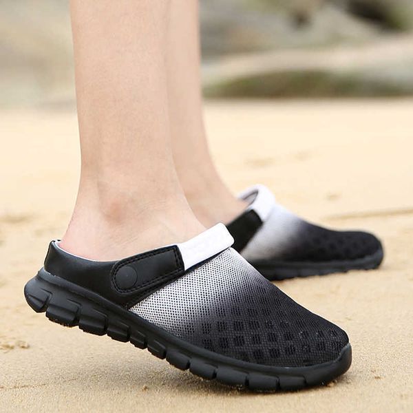 sandals summer men sandals breathable mesh male sandal summer beach men shoes water male slippers fashion slides shoesj230221, Black
sandals summer men sandals breathable mesh male sandal summer beach men shoes water male slippers fashion slides shoesj230221, Black