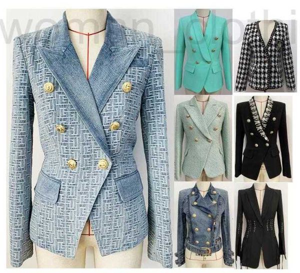 designer womens suits blazers spring autumn winter jackets casual coat fashion cotton denim slim jacket designer styles stripes plaid patter, White;black
designer womens suits blazers spring autumn winter jackets casual coat fashion cotton denim slim jacket designer styles stripes plaid patter, White;black