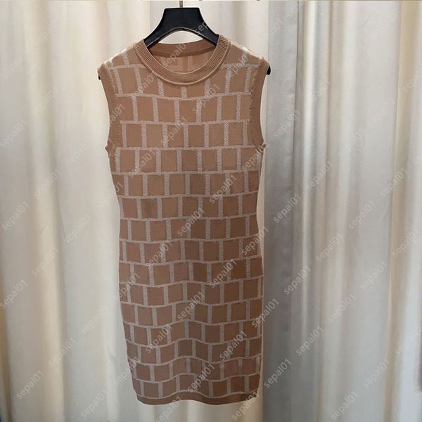 for fend vest fendyity 2023 dresses designer knit women fashion full letter print casual knitted skirts sleeveless summer dress 3 colors, Black;gray
for fend vest fendyity 2023 dresses designer knit women fashion full letter print casual knitted skirts sleeveless summer dress 3 colors, Black;gray