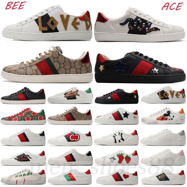 running shoes luxury designer shoes mens womens casual shoe bee ace leather tiger snake embroidery stripes classic men sneakers
running shoes luxury designer shoes mens womens casual shoe bee ace leather tiger snake embroidery stripes classic men sneakers