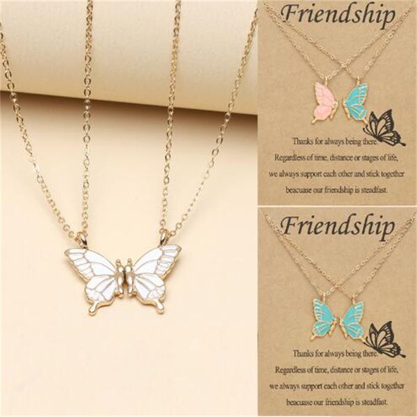 new european and american color butterfly choker chokers popular insect pendant short necklace ae568, Golden;silver
new european and american color butterfly choker chokers popular insect pendant short necklace ae568, Golden;silver