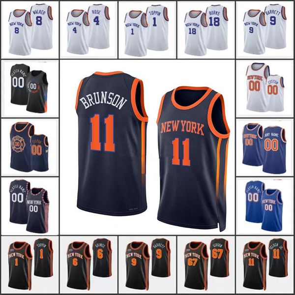 11 jalen brunson knickss men basketball jerseys rj barrett julius randle derrick rose jersey immanuel quickley obi in mitchell robinson, Black;red
11 jalen brunson knickss men basketball jerseys rj barrett julius randle derrick rose jersey immanuel quickley obi in mitchell robinson, Black;red