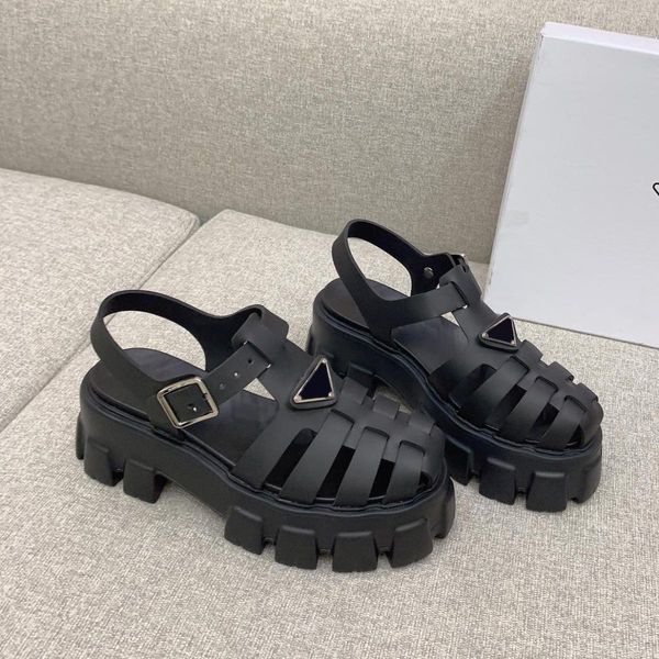 platform buckle sandals hollow woven gear thick-sole sandal women's leather muffin sole roman shoes designer sneakers size 35-41, Black
platform buckle sandals hollow woven gear thick-sole sandal women's leather muffin sole roman shoes designer sneakers size 35-41, Black