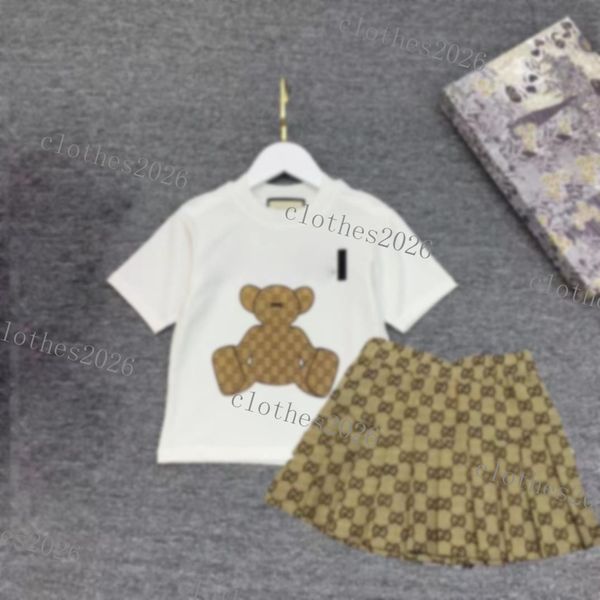 2023 clothing sets baby girls designer dress suits kids luxury clothing sets girls skirt childrens classic clothes sets letter clothing long, White
2023 clothing sets baby girls designer dress suits kids luxury clothing sets girls skirt childrens classic clothes sets letter clothing long, White