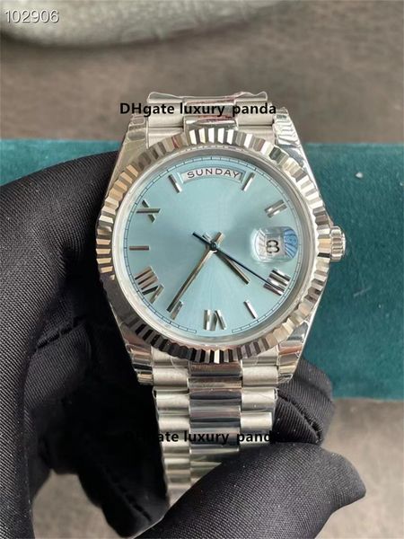 men's watches luxury automatic watch 41mm ice blue 2813 movement 904l sapphire waterproof ceramic luminous fashion watch, Slivery;brown
men's watches luxury automatic watch 41mm ice blue 2813 movement 904l sapphire waterproof ceramic luminous fashion watch, Slivery;brown