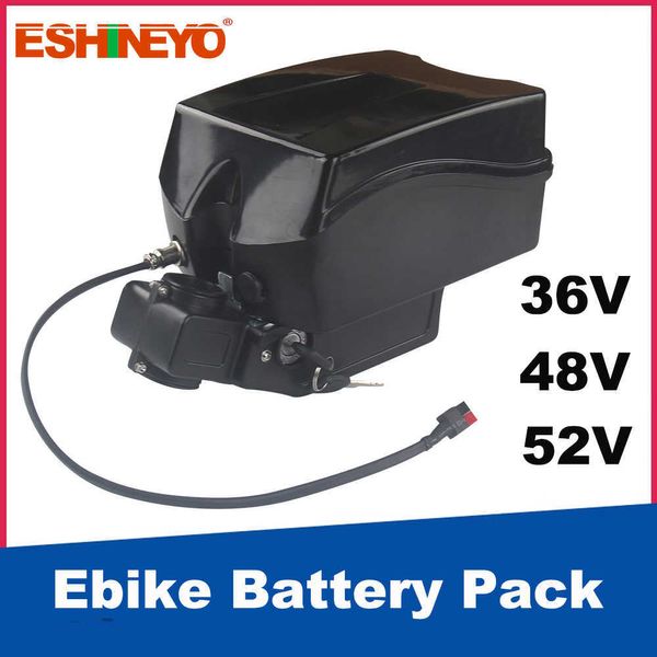 Image of Electric Bicycle Seat Tube Batteries 36V 48V 52V 15Ah 20Ah 25Ah Big Frog e-bike Lithium ion Battery Pack For City Bike MTB Power