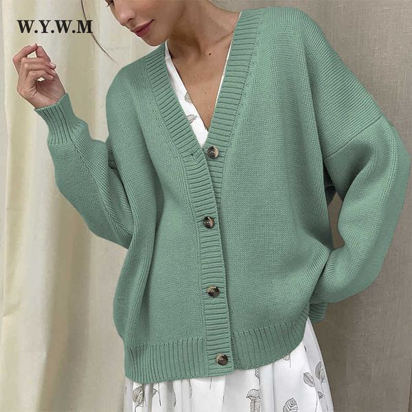 wywm winter new fashion temperament knitted cardigan women loose v-neck single breasted sweater female solid minimalist knitwear 230222, White;black
wywm winter new fashion temperament knitted cardigan women loose v-neck single breasted sweater female solid minimalist knitwear 230222, White;black