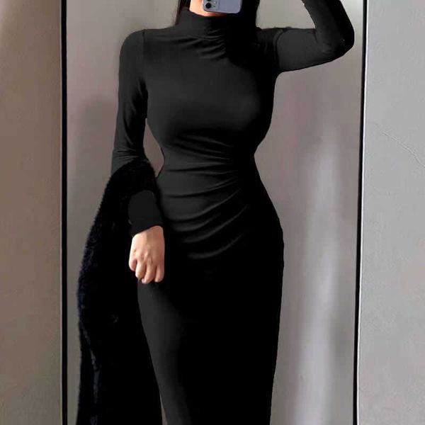 casual dresses woman clothes wrap hip bodycon long dress women's dress spring 2022 outfits robe femme chic et lgante balck maxi l230221, Black;gray
casual dresses woman clothes wrap hip bodycon long dress women's dress spring 2022 outfits robe femme chic et lgante balck maxi l230221, Black;gray