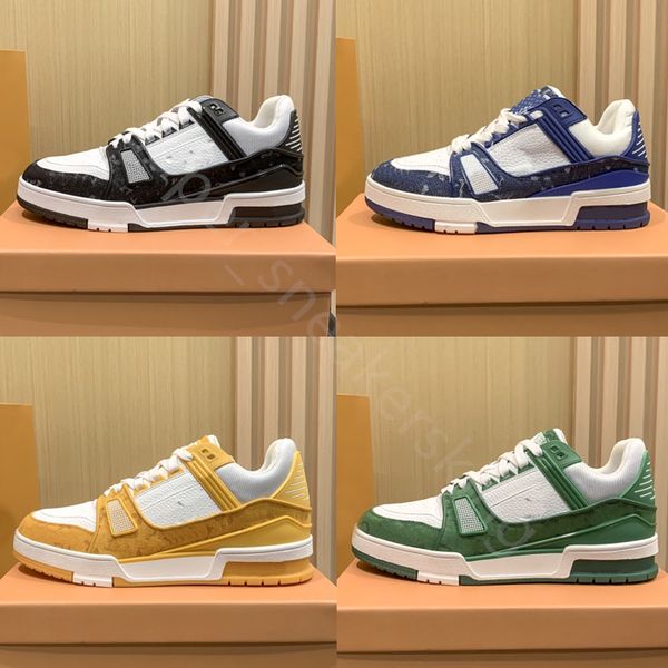 designer sneakers classic men trainer casual shoes vintage platform trainers denim monograms shoes rubber canvas leather sneaker size 35-45, Black
designer sneakers classic men trainer casual shoes vintage platform trainers denim monograms shoes rubber canvas leather sneaker size 35-45, Black