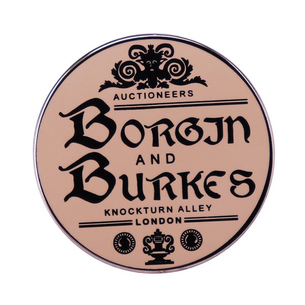 borgin and burkes pin brooch hpotter inspired badge, Blue
borgin and burkes pin brooch hpotter inspired badge, Blue
