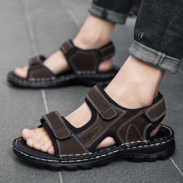 sandals summer men sandals casual beach shoes outdoor gladiators shoes breathable trekking fashion platform shoe leather leisure sandalsj230, Black
sandals summer men sandals casual beach shoes outdoor gladiators shoes breathable trekking fashion platform shoe leather leisure sandalsj230, Black