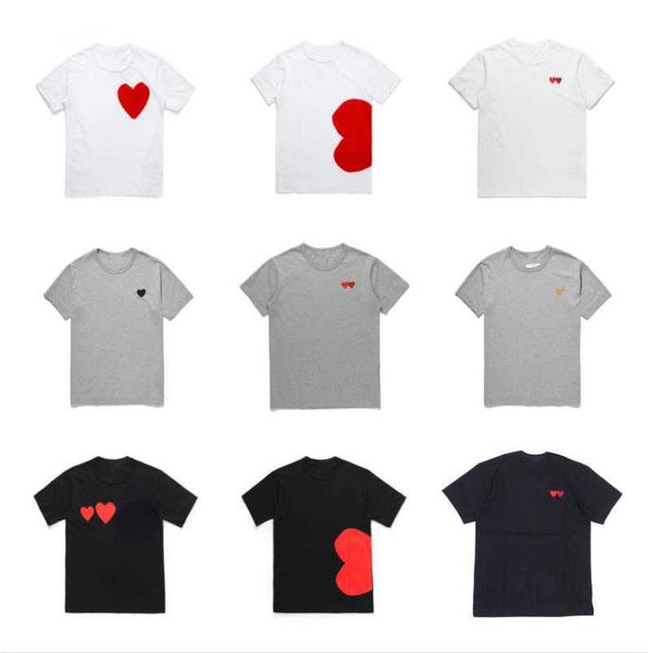 play mens t shirt designer embroidery red heart casual women s badge quanlity ts cotton short sleeve summer, White;black
play mens t shirt designer embroidery red heart casual women s badge quanlity ts cotton short sleeve summer, White;black
