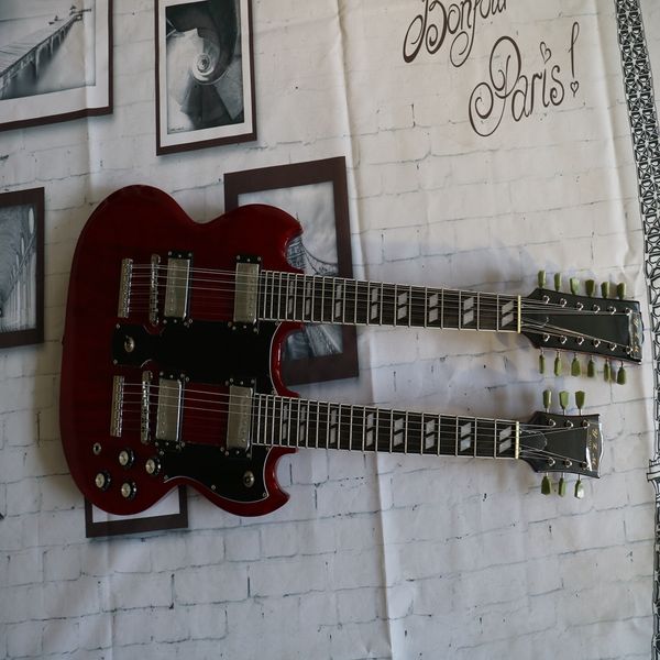 red double-headed personalized electric guitar our store can customize various guitars, rosewood fingerboards, high-end pickups
red double-headed personalized electric guitar our store can customize various guitars, rosewood fingerboards, high-end pickups
