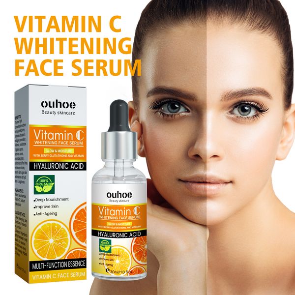 ouhoe vitamin c whitening facial skin essence moisturizing face tone anti wrinkle firming repair serum 30ml
ouhoe vitamin c whitening facial skin essence moisturizing face tone anti wrinkle firming repair serum 30ml