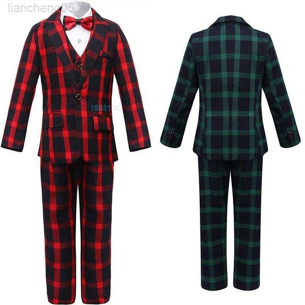 clothing sets spring autumn children's plaid formal slim suit boys wedding party performance dress kids blazer vest pants bowtie clothe, White
clothing sets spring autumn children's plaid formal slim suit boys wedding party performance dress kids blazer vest pants bowtie clothe, White