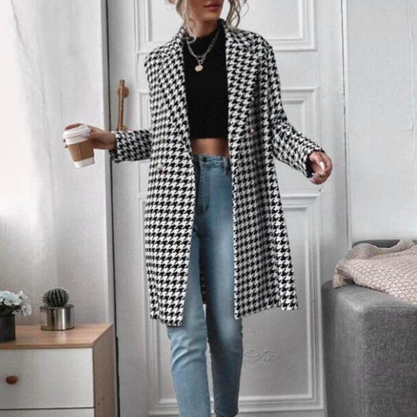two piece dress ladies autumn winter v neck long sleeve plaid double breasted jacket short suit 230222, White
two piece dress ladies autumn winter v neck long sleeve plaid double breasted jacket short suit 230222, White