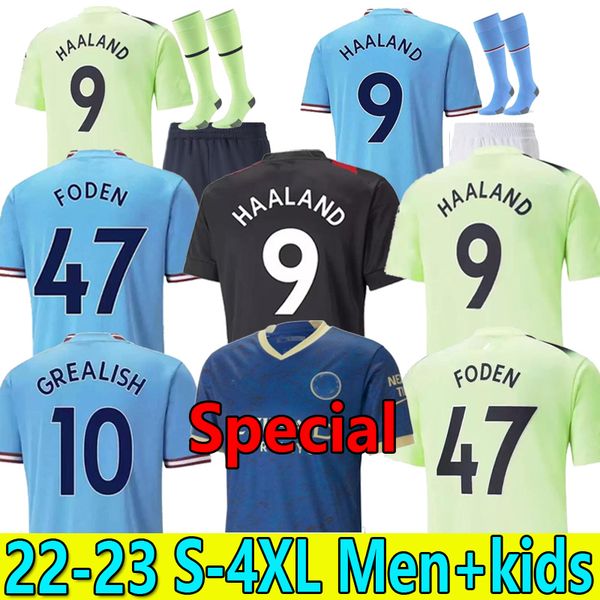 haaland soccer jersey 22 23 de bruyne phillips mans cities grealish sterling ferran mahrez foden 2022 2023 football shirt uniforms men kids, Black;yellow
haaland soccer jersey 22 23 de bruyne phillips mans cities grealish sterling ferran mahrez foden 2022 2023 football shirt uniforms men kids, Black;yellow