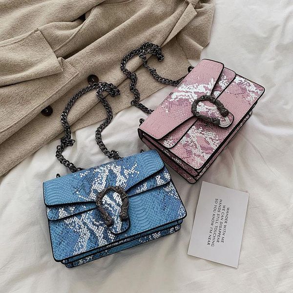 bags woman bag fashion snake print small square candy color ladies handbag outdoor diagonal
bags woman bag fashion snake print small square candy color ladies handbag outdoor diagonal
