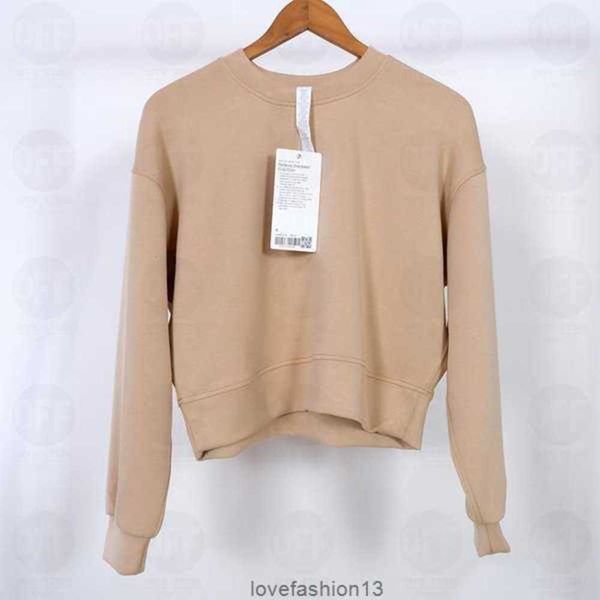 2023 new yoga clothes perfectly oversized autumn womens designers ound neck long sleeve casual dydn, Black
2023 new yoga clothes perfectly oversized autumn womens designers ound neck long sleeve casual dydn, Black
