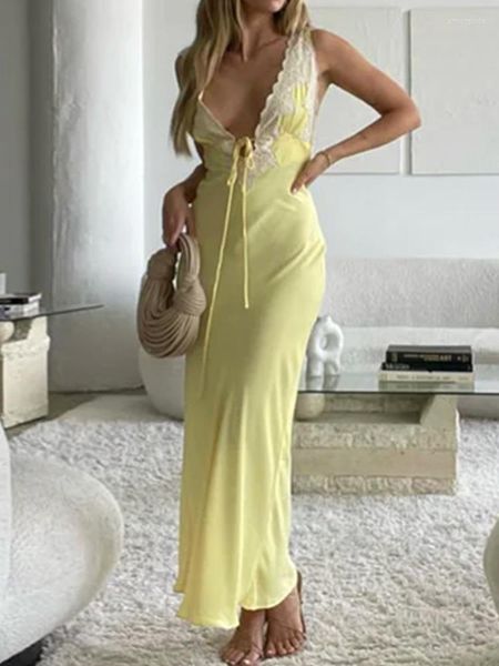 basic & casual dresses v neck satin maxi backless y2k lace patchwork sleeveless exotic club women elegant tank long dress, Black;gray
basic & casual dresses v neck satin maxi backless y2k lace patchwork sleeveless exotic club women elegant tank long dress, Black;gray