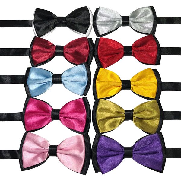 groom ties double-layer bi-color bowtie pure plain polyester bowtie wedding accessories, Red;black
groom ties double-layer bi-color bowtie pure plain polyester bowtie wedding accessories, Red;black