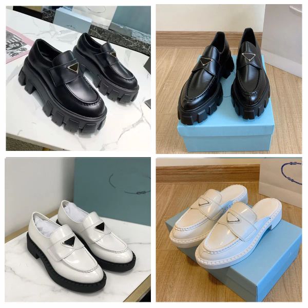 with box prad triangle loafers casual shoes for men ladies designer monolith sneakers luxury glossy leathers black increase platform wome zf
with box prad triangle loafers casual shoes for men ladies designer monolith sneakers luxury glossy leathers black increase platform wome zf