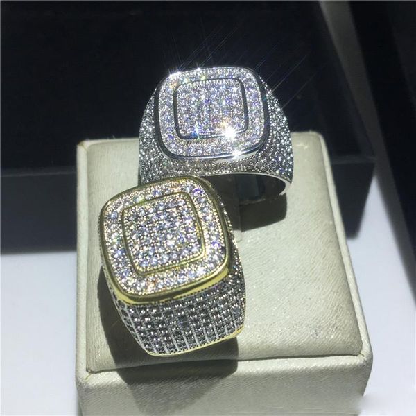 handmade male hiphop ring 925 sterling silver pave 5a cz stone statement wedding band rings for men fashion rock party jewelry, Golden;silver
handmade male hiphop ring 925 sterling silver pave 5a cz stone statement wedding band rings for men fashion rock party jewelry, Golden;silver