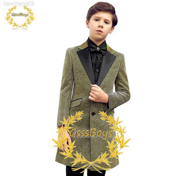 clothing sets boys suit 2 piece sequin jacket pants wedding tuxedo for kids blazer set custom full outfit 3-16 years old w0222, White
clothing sets boys suit 2 piece sequin jacket pants wedding tuxedo for kids blazer set custom full outfit 3-16 years old w0222, White