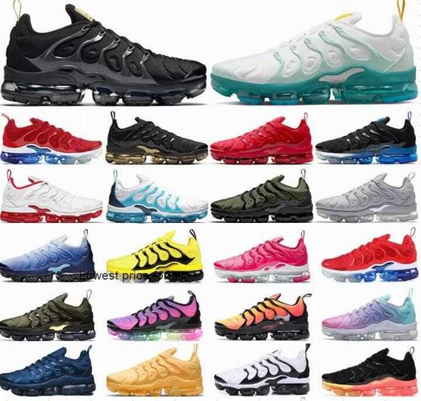2022 tn plus running shoes men women black bubblegum yolk cherry cool grey neon olive pure platinum dark blue mens womens sports trainers
2022 tn plus running shoes men women black bubblegum yolk cherry cool grey neon olive pure platinum dark blue mens womens sports trainers