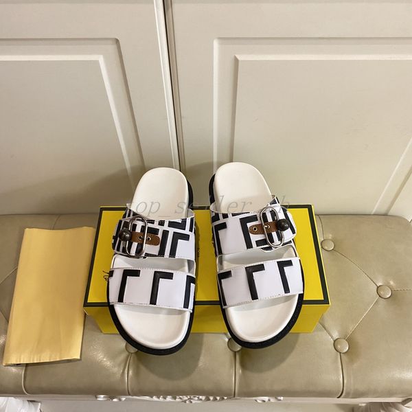 2023 designer slippers women slippers metal buckle sandals letter printing slippers classic sandals flat house slippers, Black
2023 designer slippers women slippers metal buckle sandals letter printing slippers classic sandals flat house slippers, Black