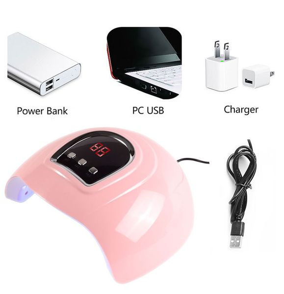 portable pink nail dryer machine uv led lamp 30/60/90s timer usb cable home use nail uv gel varnish dryer led nail lamp tool
portable pink nail dryer machine uv led lamp 30/60/90s timer usb cable home use nail uv gel varnish dryer led nail lamp tool