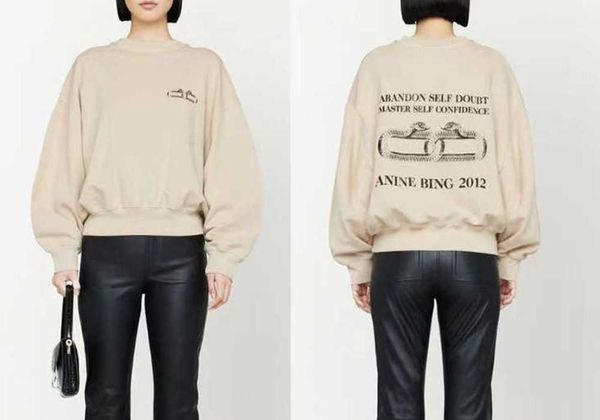 anine bing women designer pullover sweatshirt snake letter loop button print fleece hoodie round neck sweater, Black
anine bing women designer pullover sweatshirt snake letter loop button print fleece hoodie round neck sweater, Black