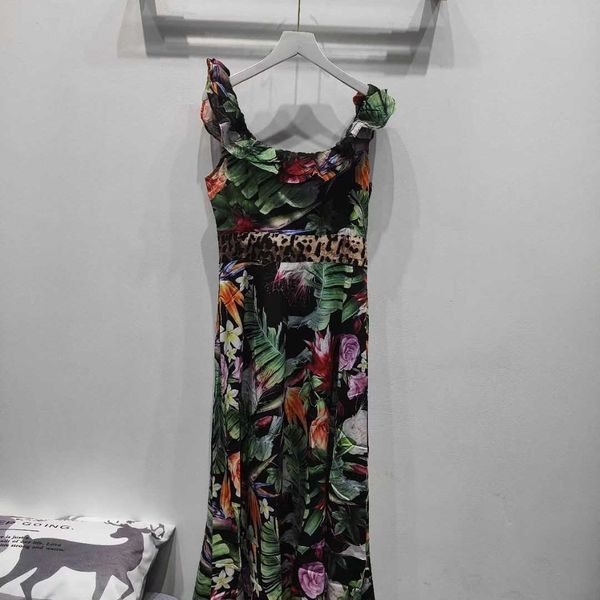 23ss brand designer women suspender vest dress printed leopard print splicing skirt brands womens clothing, Black;gray
23ss brand designer women suspender vest dress printed leopard print splicing skirt brands womens clothing, Black;gray
