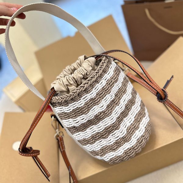 fashion women luxurys designer bags lady crossbody bag sand shoulder bucket bags women's handbag straw bale wallet portable handbags 18
fashion women luxurys designer bags lady crossbody bag sand shoulder bucket bags women's handbag straw bale wallet portable handbags 18