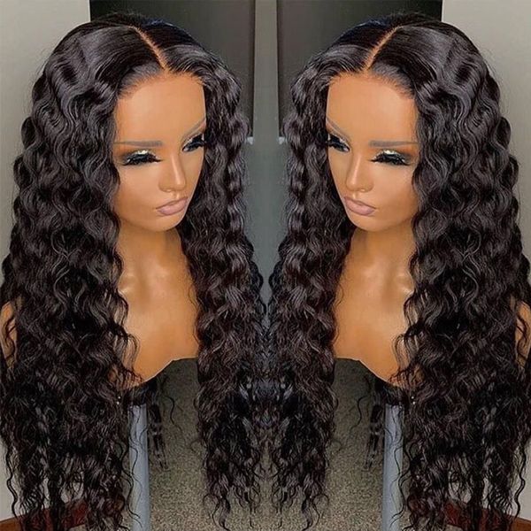 loose deep wave frontal wig brazilian transparent lace front human hair wigs for women remy curly lace closure wigs, Black;brown
loose deep wave frontal wig brazilian transparent lace front human hair wigs for women remy curly lace closure wigs, Black;brown