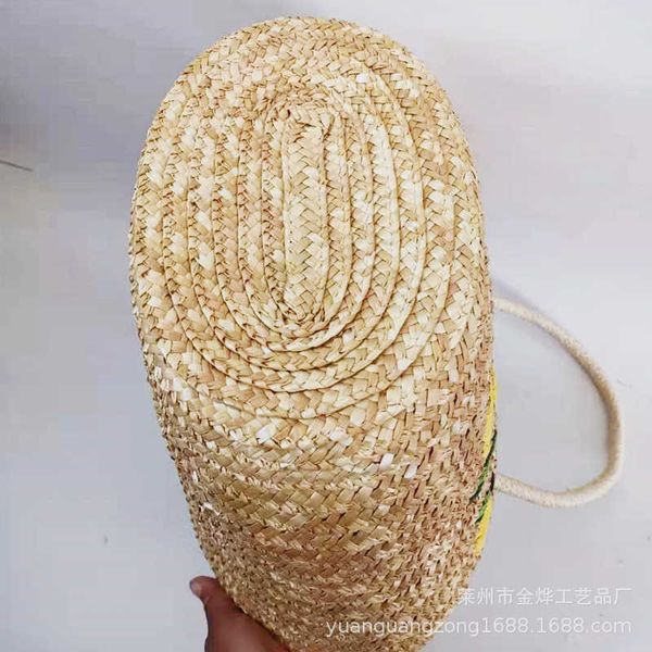 totes wheat straw woven bag embroidered pattern lemon mango handbag shoulder bag embroidered women's bag 0222v23
totes wheat straw woven bag embroidered pattern lemon mango handbag shoulder bag embroidered women's bag 0222v23
