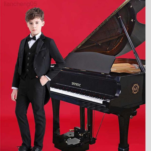 clothing sets handsome children formal tuxedo suit set boys violin piano playing performance come kids tuxedo jacket pants bowtie clothes w0, White
clothing sets handsome children formal tuxedo suit set boys violin piano playing performance come kids tuxedo jacket pants bowtie clothes w0, White