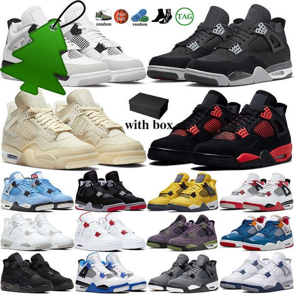 new og with box 4s basketball shoes women men 4 military black cat white oreo fire red thunder messy room canyon purple cool grey metallic
new og with box 4s basketball shoes women men 4 military black cat white oreo fire red thunder messy room canyon purple cool grey metallic