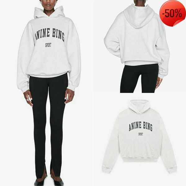anine bing women designer hoodie sport classic hooded print fleece sweatshirt grey fashion hoodies pullover632, Black
anine bing women designer hoodie sport classic hooded print fleece sweatshirt grey fashion hoodies pullover632, Black