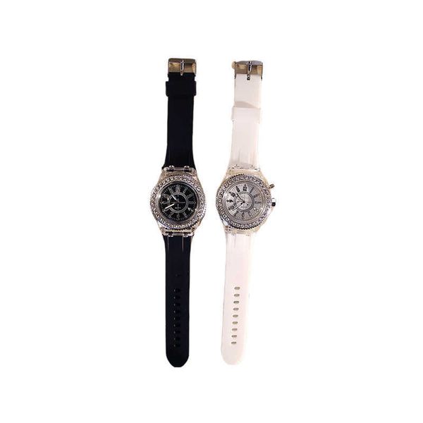 electronic watch luminous personality rhinestone led harajuku korean fashion trend male and female student couple jelly quartz watch intelig, Slivery;black
electronic watch luminous personality rhinestone led harajuku korean fashion trend male and female student couple jelly quartz watch intelig, Slivery;black