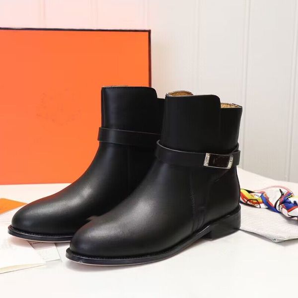 womens boots autumn and winter new womens leather boots designer flat-bottomed slip-on feet fashion short anti-slip low heel round head size, Black
womens boots autumn and winter new womens leather boots designer flat-bottomed slip-on feet fashion short anti-slip low heel round head size, Black