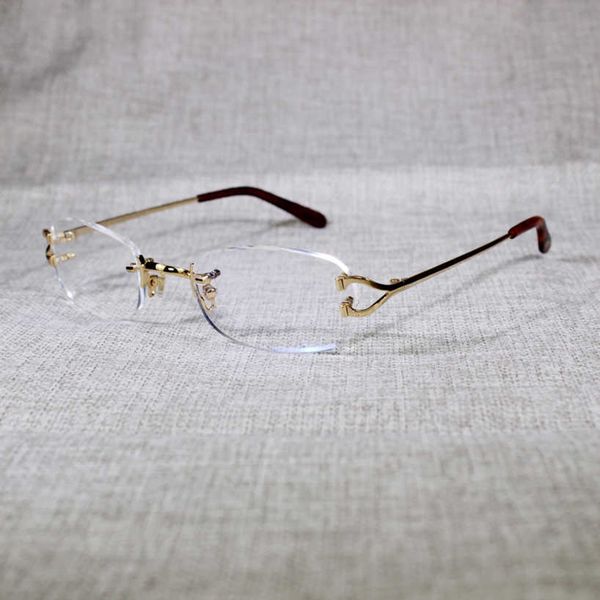 luxury rimless sunglasses men oval clear eyeglasses metal frame square shades women for summer club outdoor eyewear womens mens 55%off eyegl, White;black
luxury rimless sunglasses men oval clear eyeglasses metal frame square shades women for summer club outdoor eyewear womens mens 55%off eyegl, White;black