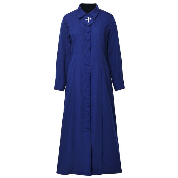 church vestment ethnic clothing catholic women pastor cassock priest robe nun choir cleric pulpit liturgical dress, Red
church vestment ethnic clothing catholic women pastor cassock priest robe nun choir cleric pulpit liturgical dress, Red