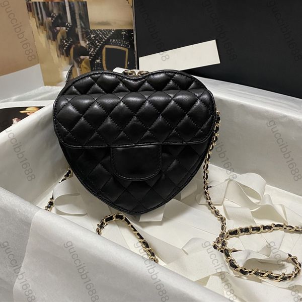 10a mirror quality designers womens heart bags classic lambskin quilted flap purse crossbody black shoulder chain box bag luxury real leathe
10a mirror quality designers womens heart bags classic lambskin quilted flap purse crossbody black shoulder chain box bag luxury real leathe