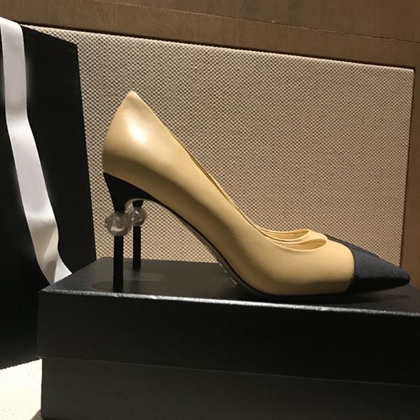 boutique pearl heel pumps 8.5cm pointed toe stilettos logo slippers slip on high heels mule tweed lambskin leather cap toes slide party wedd, Black
boutique pearl heel pumps 8.5cm pointed toe stilettos logo slippers slip on high heels mule tweed lambskin leather cap toes slide party wedd, Black