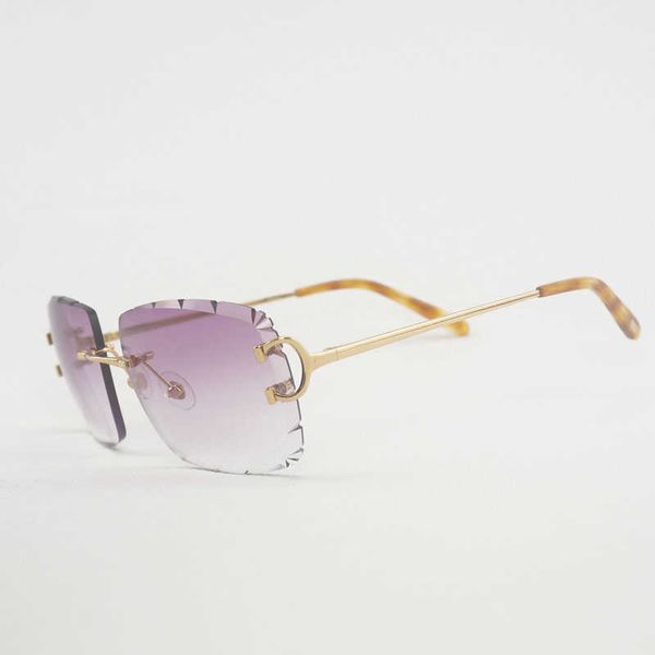 new rimless c wire sunglasses men oversize eyewear women for summer diamond cutting clear glasses metal frame new fashion factory sun glasse, White;black
new rimless c wire sunglasses men oversize eyewear women for summer diamond cutting clear glasses metal frame new fashion factory sun glasse, White;black